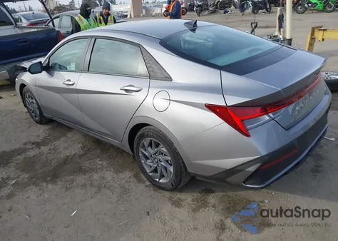 2025 Hyundai Elantra Hybrid Blue from USA, damaged, VIN KMHLM4DJ0SU158793